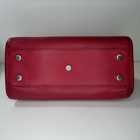 Saint Laurent YSL Small Cabas Rive Gauche 2Way Top Handle Tote Bag Purse - Picture 15 of 17